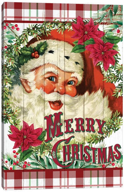 Santa Canvas Art Print - Christmas Signs & Sentiments