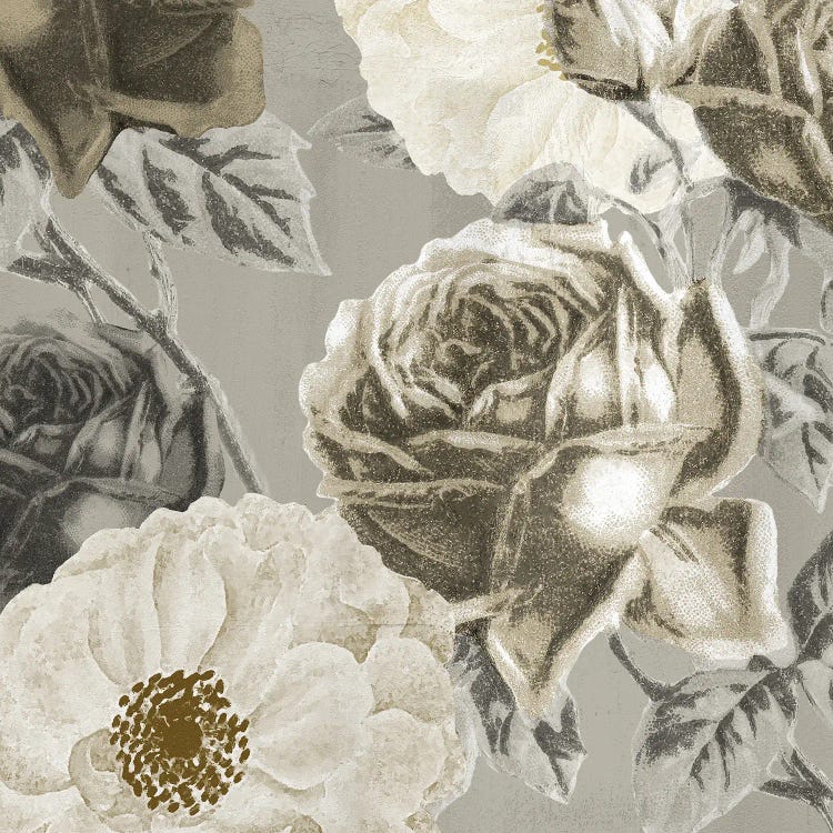Floral Square by Kimberly Allen wall art