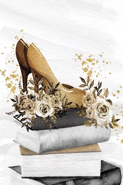 Fine Art Print: Glam Gold II by Kimberly Allen