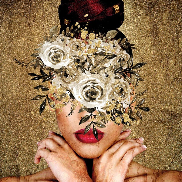 Fine Art Print: Glamour Woman II by Kimberly Allen