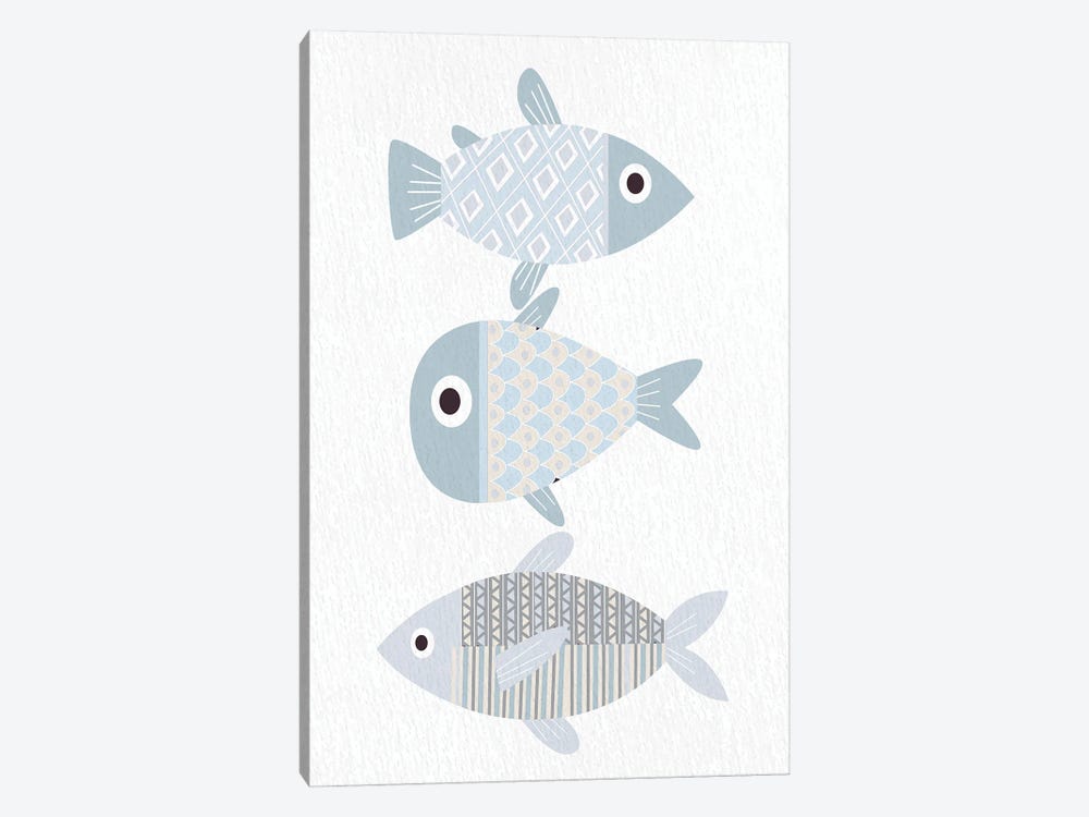 Fish II by Kimberly Allen 1-piece Canvas Print