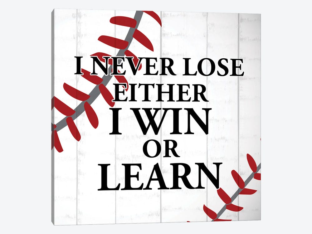 I Never Lose by Kimberly Allen 1-piece Canvas Wall Art