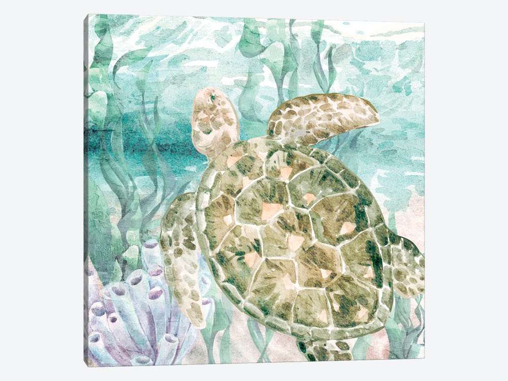 Into the Sea I by Kimberly Allen 1-piece Art Print