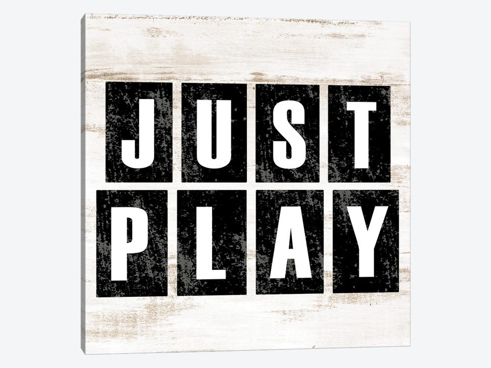 Just Play by Kimberly Allen 1-piece Canvas Wall Art