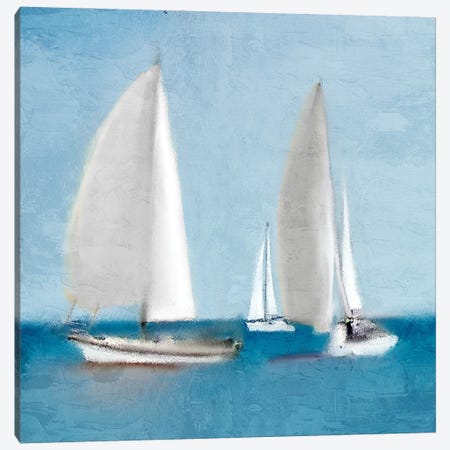 Sailing Canvas Print #KAL1604} by Kimberly Allen Canvas Art Print