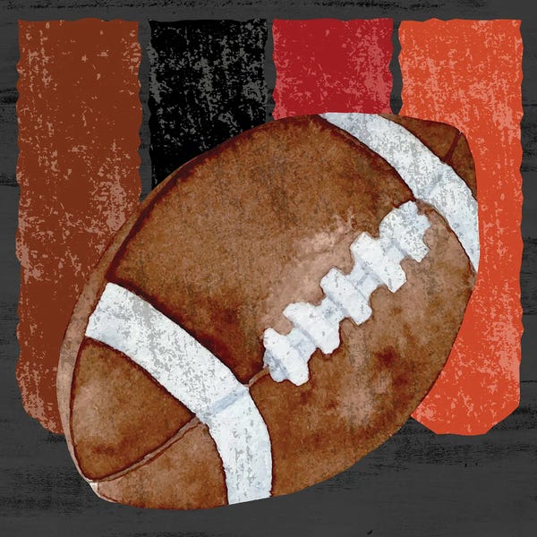 Kids Sports Art: Sport Lines III by Kimberly Allen