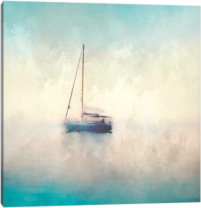 Sunset Sail Canvas Art Print - Kimberly Allen