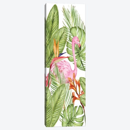Flamingo Panel I Canvas Print #KAL1624} by Kimberly Allen Art Print