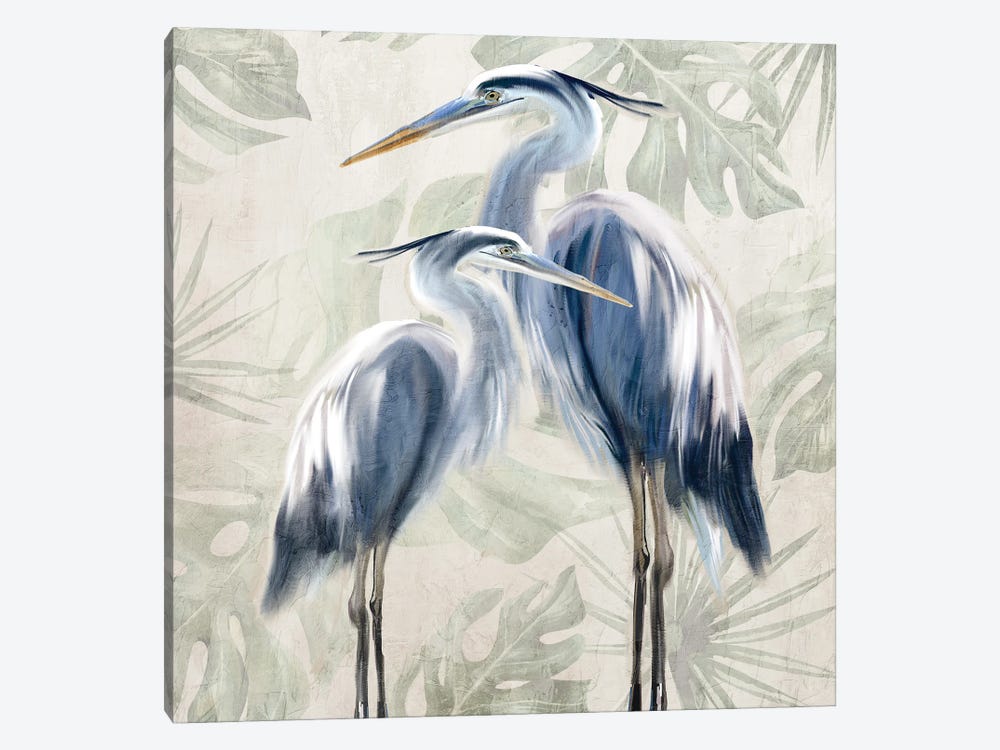 Heron Palms by Kimberly Allen 1-piece Art Print