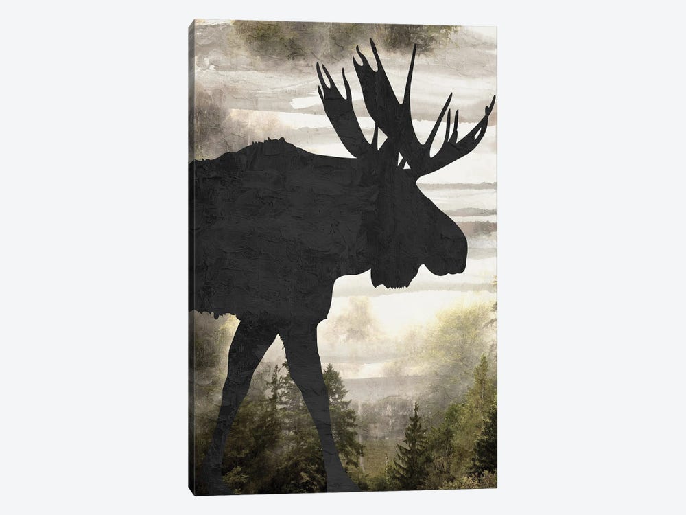 Moose Mountain I by Kimberly Allen 1-piece Canvas Wall Art