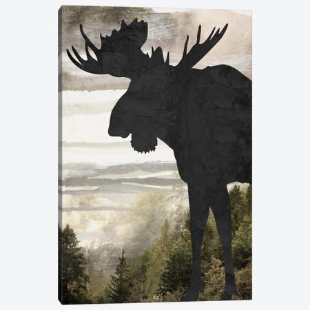 Moose Mountain II Canvas Print #KAL1651} by Kimberly Allen Art Print