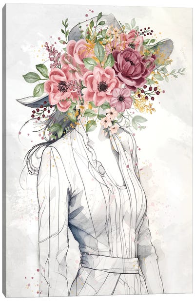 Floral Beauty I Canvas Art Print - Kimberly Allen