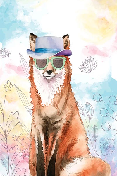 Eyewear: Top Hat Fox by Kimberly Allen