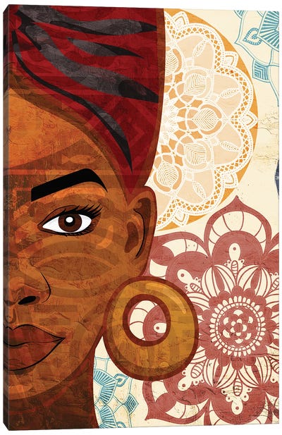 Mandala Woman I Canvas Art Print - Kimberly Allen