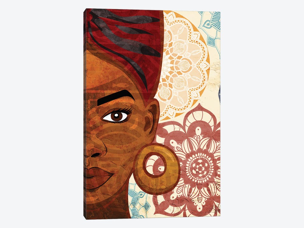 Mandala Woman I by Kimberly Allen 1-piece Canvas Print