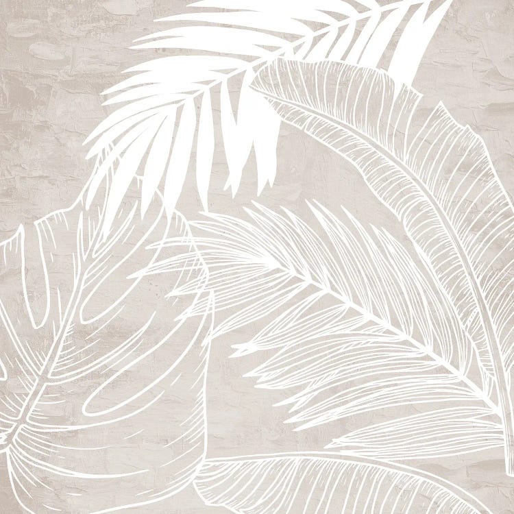 White and Cream Palms I