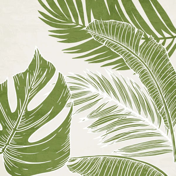 Fine Art Print: Overlapping Palms I by Kimberly Allen