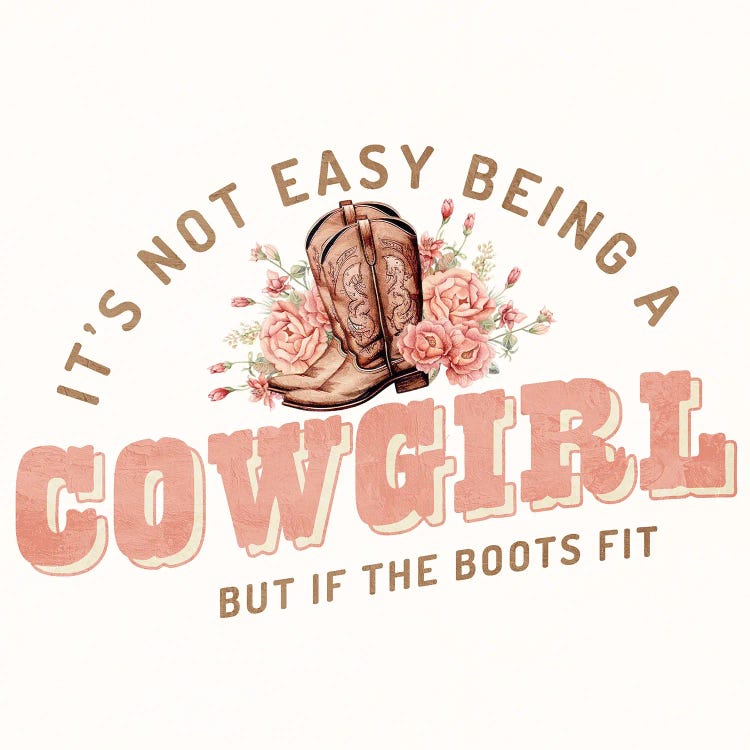 Howdy Cowgirl II by Kimberly Allen wall art