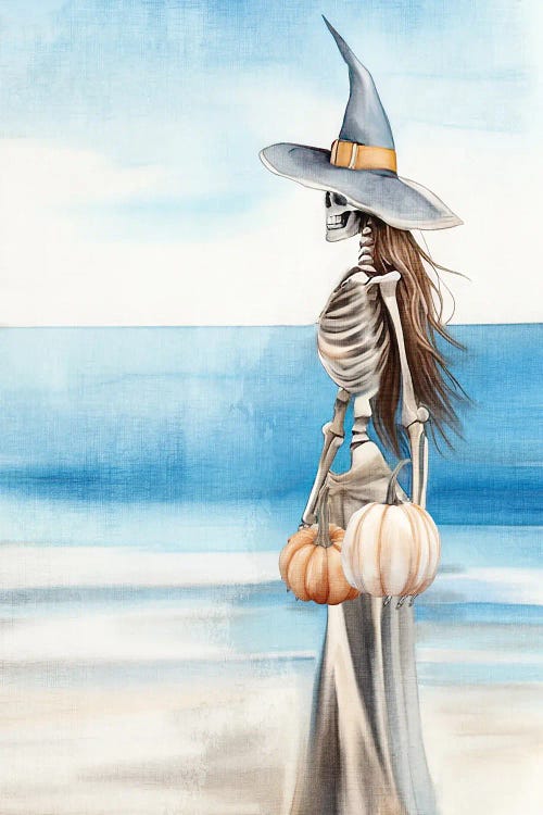 Beach Witch II by Kimberly Allen wall art
