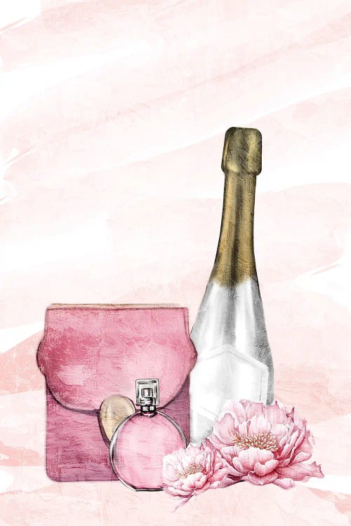 Glam Time IV by Kimberly Allen wall art