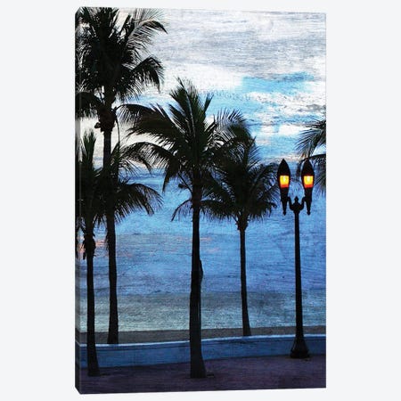 Sunset at the Beach II Canvas Print #KAL279} by Kimberly Allen Art Print