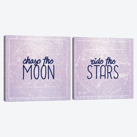 Chase the Moon Canvas Print Set #KAL2HSET003} by Kimberly Allen Canvas Print