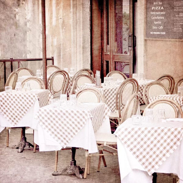 Paris Photography: Paris Bistro I by Kimberly Allen