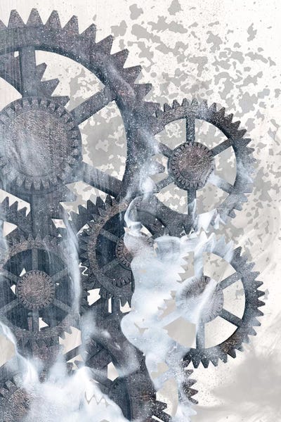 Industrial: Smoke Gears I by Kimberly Allen