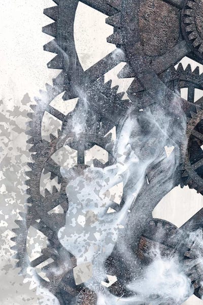 Industrial: Smoke Gears II by Kimberly Allen