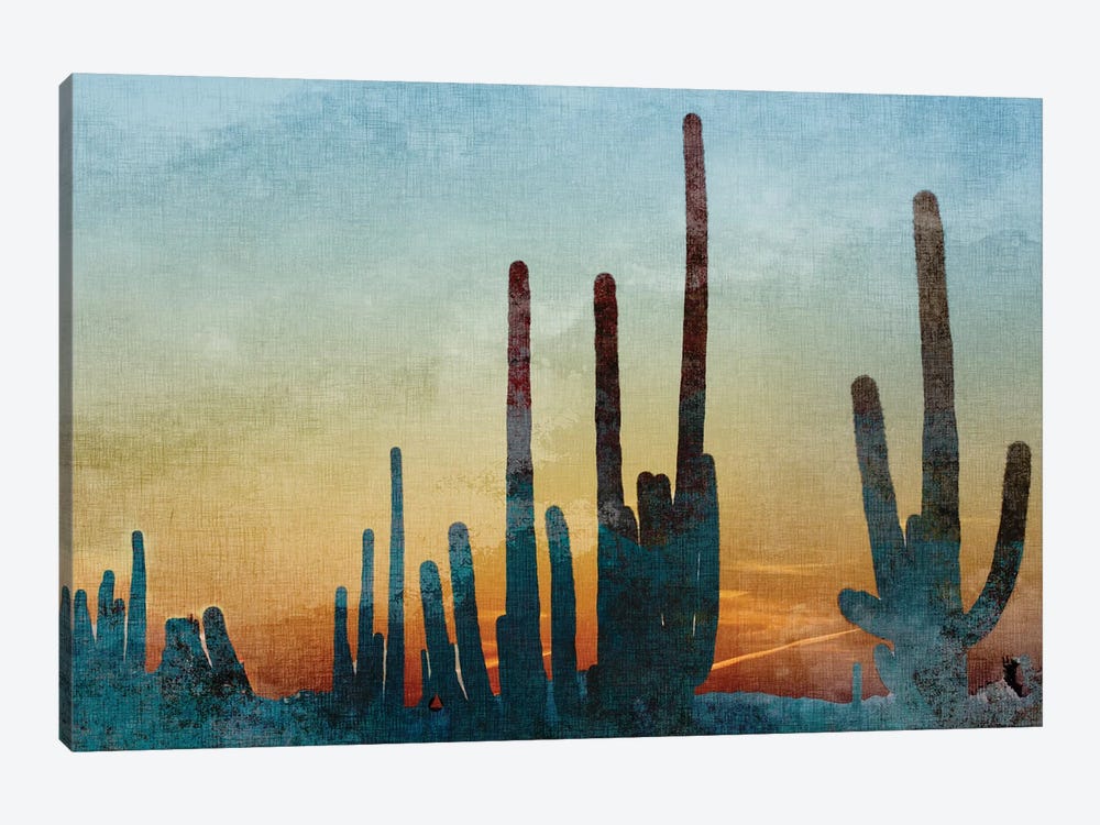 Saguaro Cactus by Kimberly Allen 1-piece Canvas Art Print