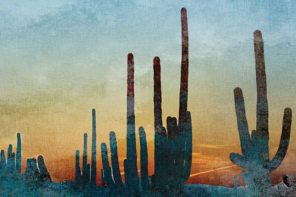 Succulents: Saguaro Cactus by Kimberly Allen
