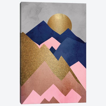 Mountain Range I Canvas Print #KAL358} by Kimberly Allen Canvas Wall Art