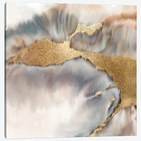 Stream of Gold Canvas Print #KAL361} by Kimberly Allen Canvas Art Print