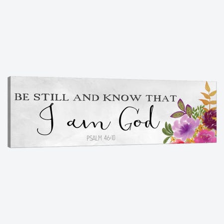 Be Still and Know Canvas Print #KAL377} by Kimberly Allen Canvas Art Print