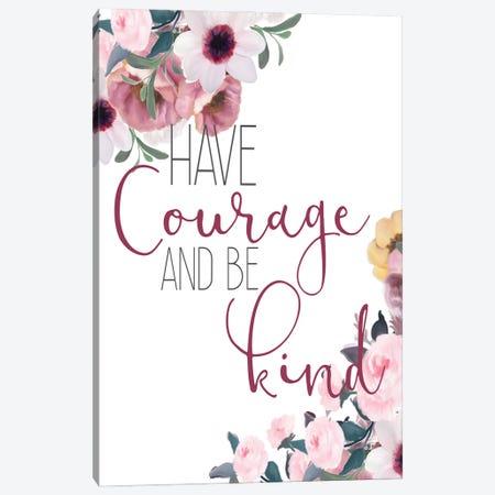 Courage and Truth I Canvas Print #KAL396} by Kimberly Allen Canvas Print