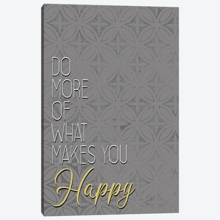 Do More Canvas Print #KAL398} by Kimberly Allen Canvas Artwork