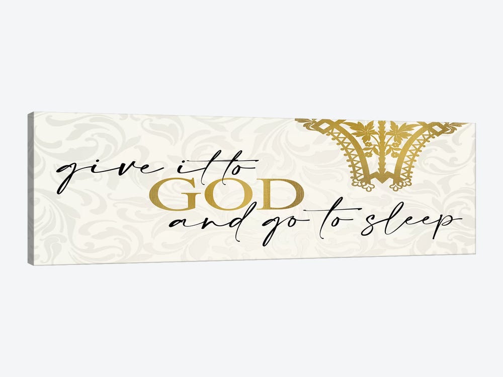 Give It to God by Kimberly Allen 1-piece Canvas Art