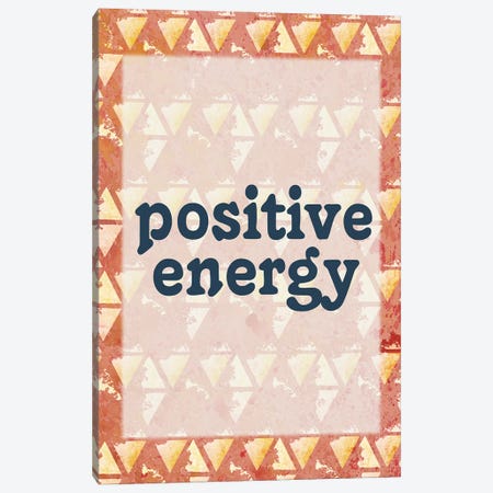 Positive Energy Canvas Print #KAL442} by Kimberly Allen Canvas Artwork