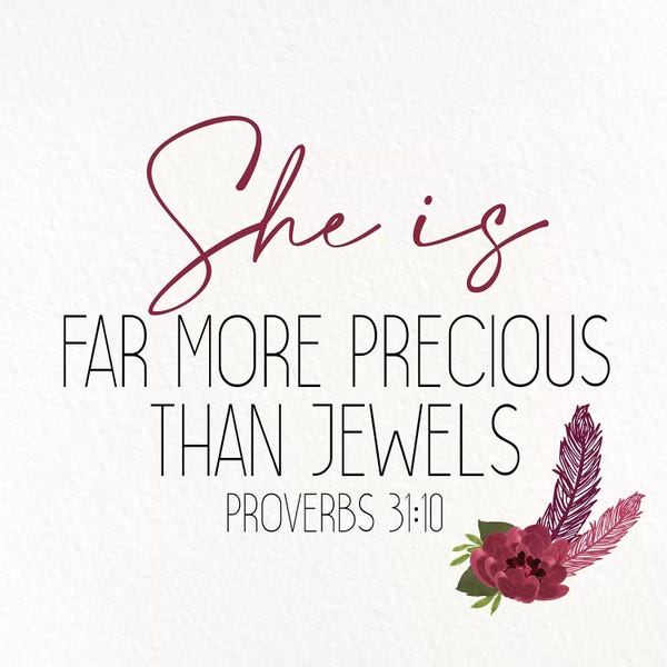 Bible Verses: She Is by Kimberly Allen
