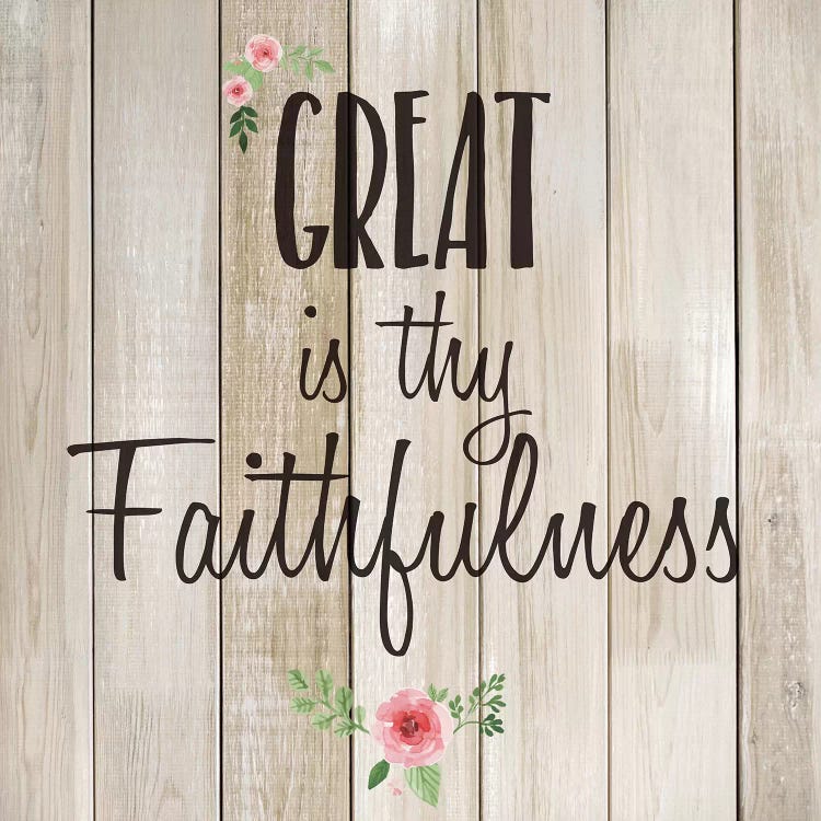 Great is Thy Faithfulness