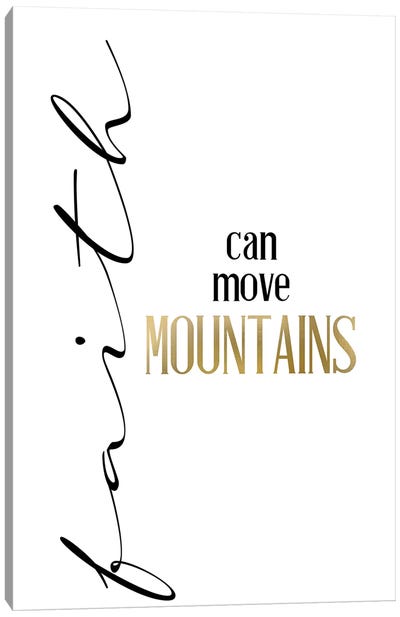 Mountain Faith Canvas Art Print - Kimberly Allen