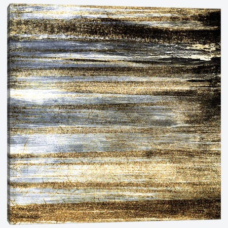 Brushed Gold Canvas Print #KAL522} by Kimberly Allen Canvas Print