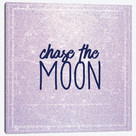 Chase the Moon Canvas Print #KAL53} by Kimberly Allen Canvas Artwork