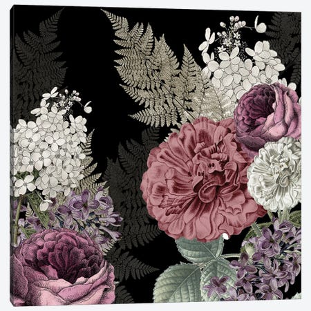 Aria Floral Canvas Print #KAL559} by Kimberly Allen Canvas Wall Art