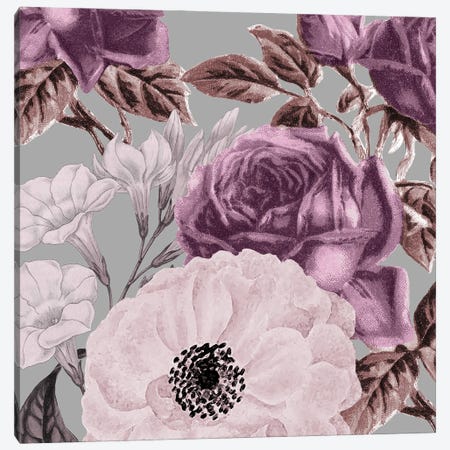 Waverly Floral Canvas Print #KAL601} by Kimberly Allen Canvas Wall Art