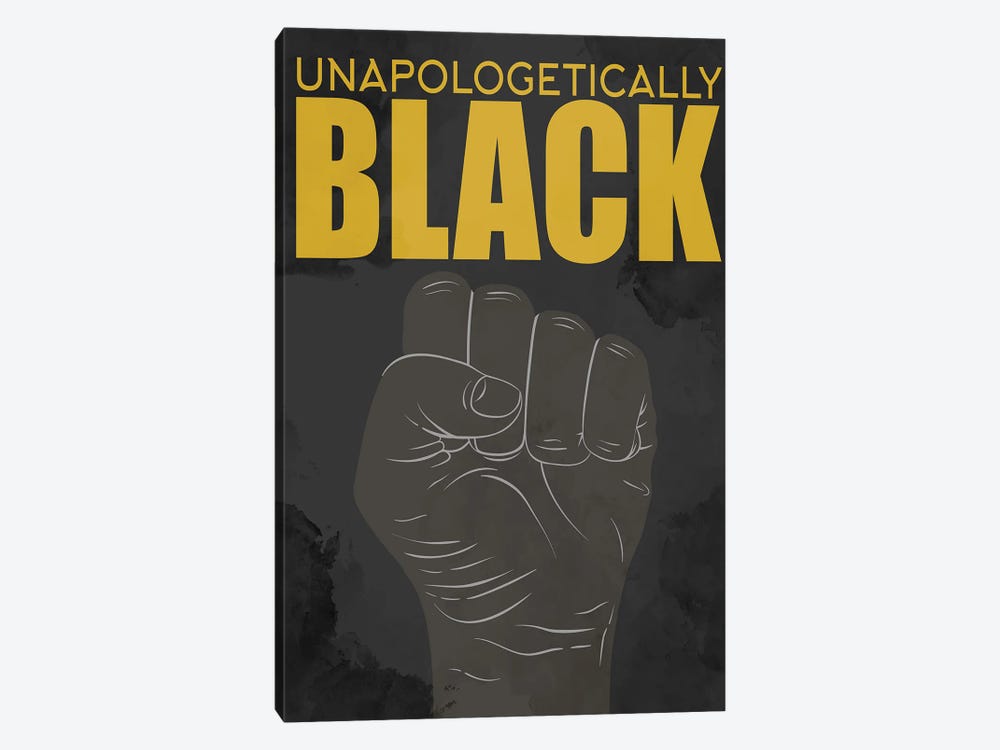 BLM III Unapologetically by Kimberly Allen 1-piece Canvas Wall Art