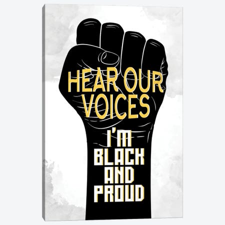Hear Our Voices Canvas Print #KAL618} by Kimberly Allen Canvas Art Print