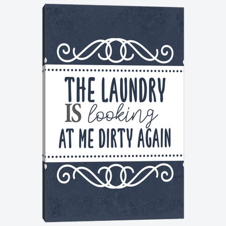 Laundry Today III Canvas Print #KAL639} by Kimberly Allen Art Print