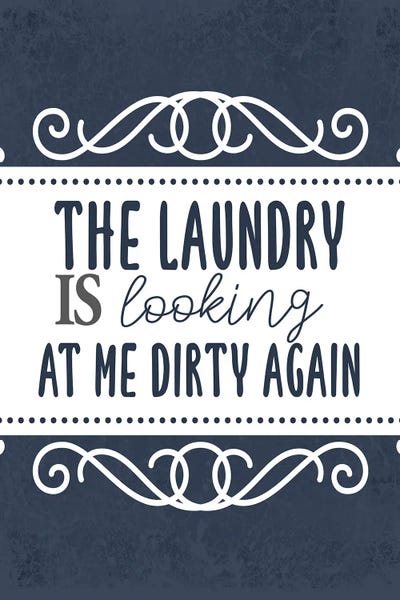 Crude Humor: Laundry Today III by Kimberly Allen