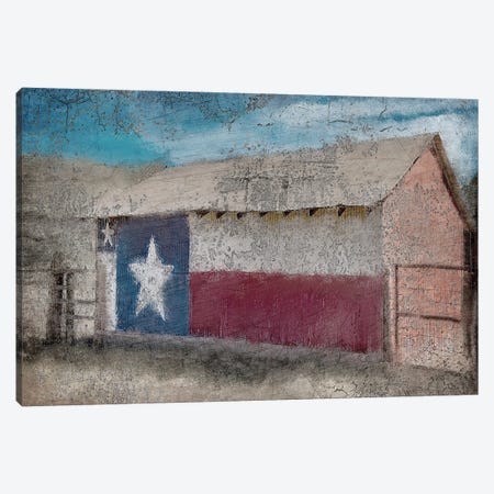 Texas Barn Canvas Print #KAL63} by Kimberly Allen Canvas Art Print